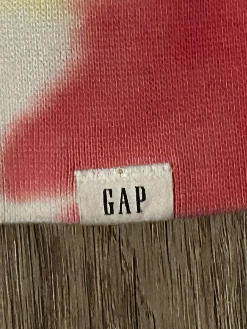 GAP Kids Tie Dye Hoodie XL (12) Blue Yellow Pink Pullover Sweatshirt